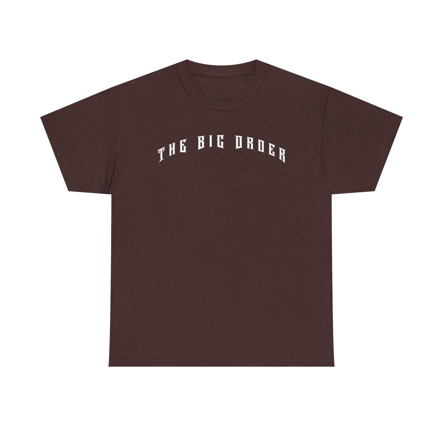 THE BIG ORDER METAL SHIRT