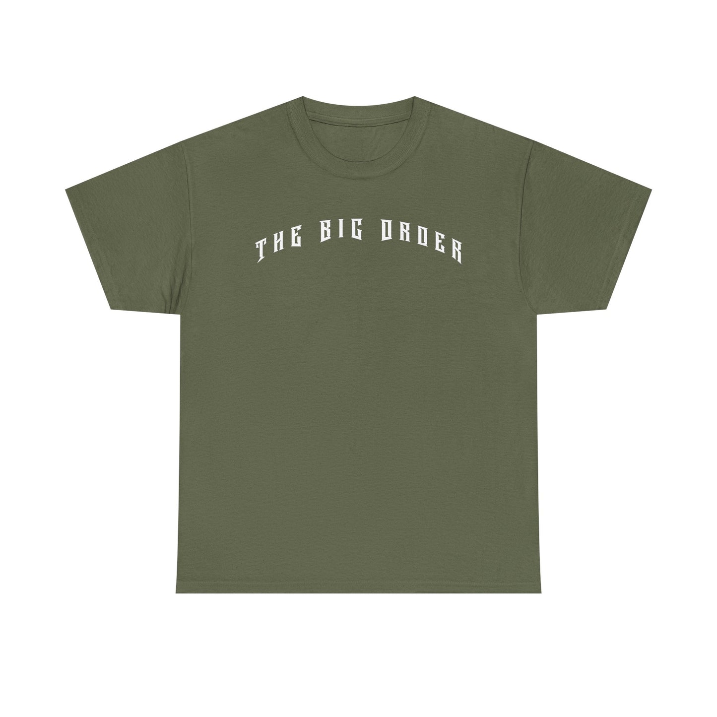 THE BIG ORDER METAL SHIRT