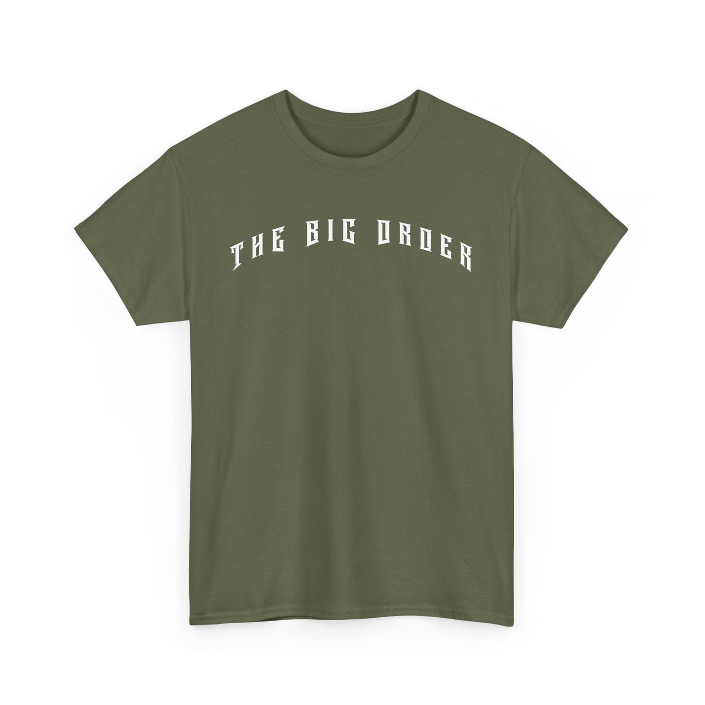 THE BIG ORDER METAL SHIRT