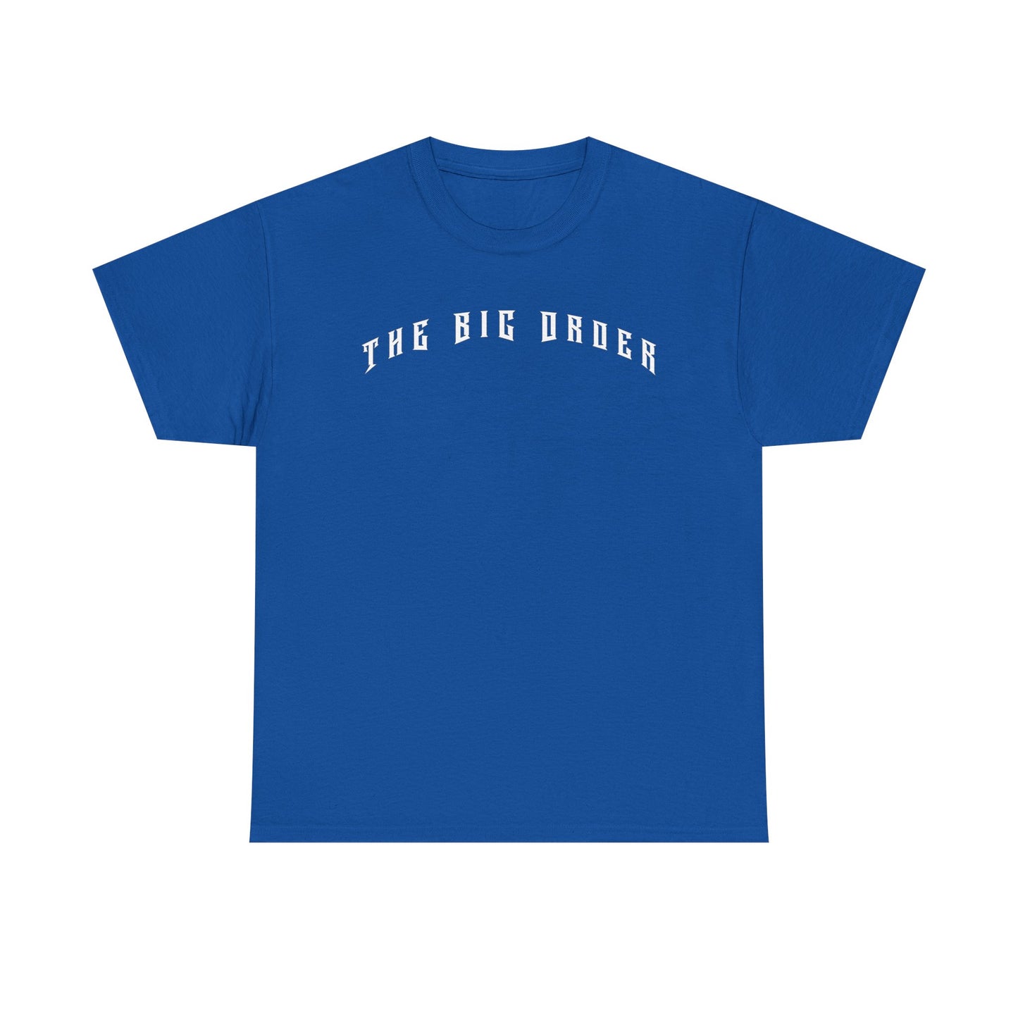 THE BIG ORDER METAL SHIRT