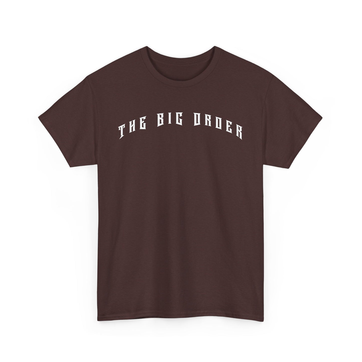 THE BIG ORDER METAL SHIRT