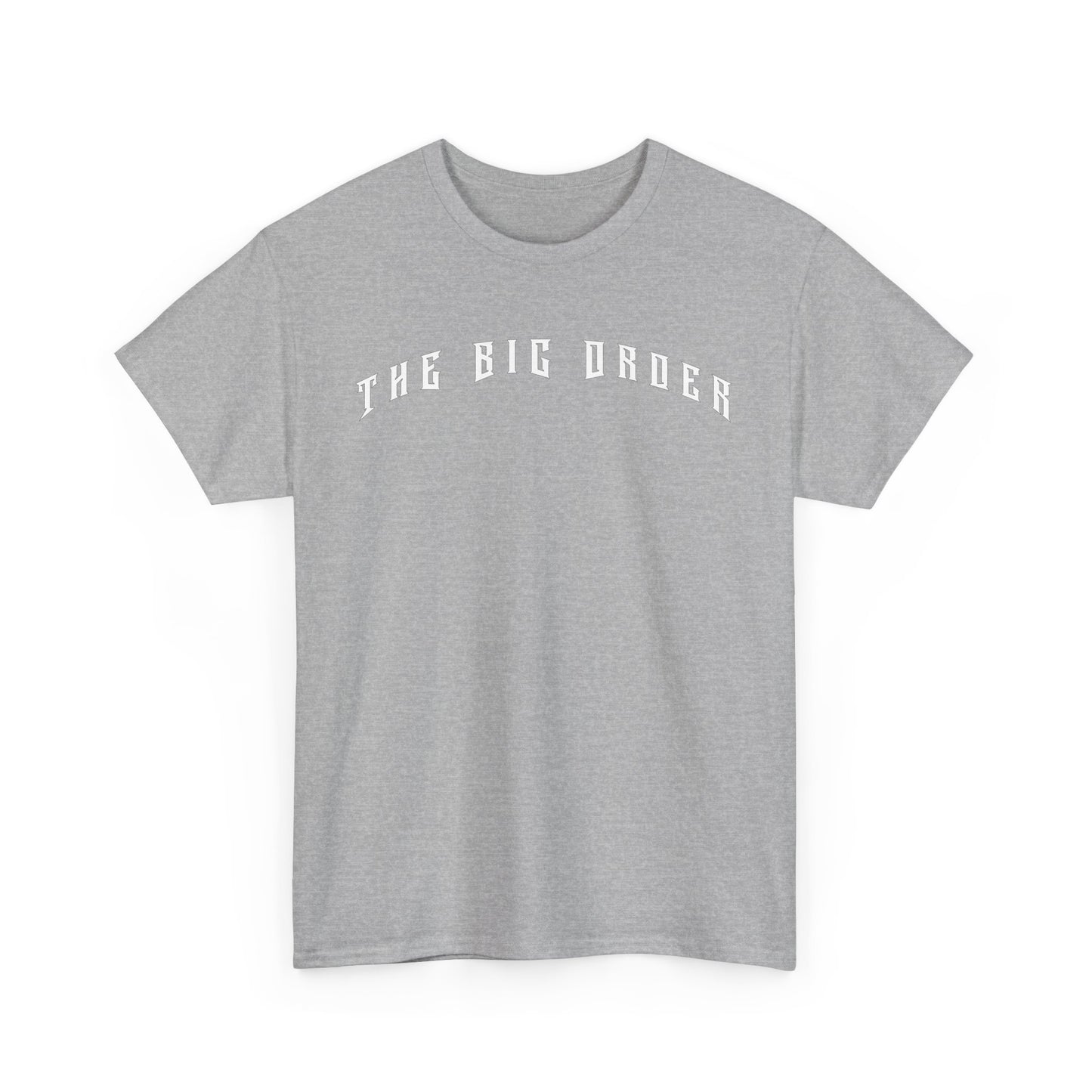 THE BIG ORDER METAL SHIRT