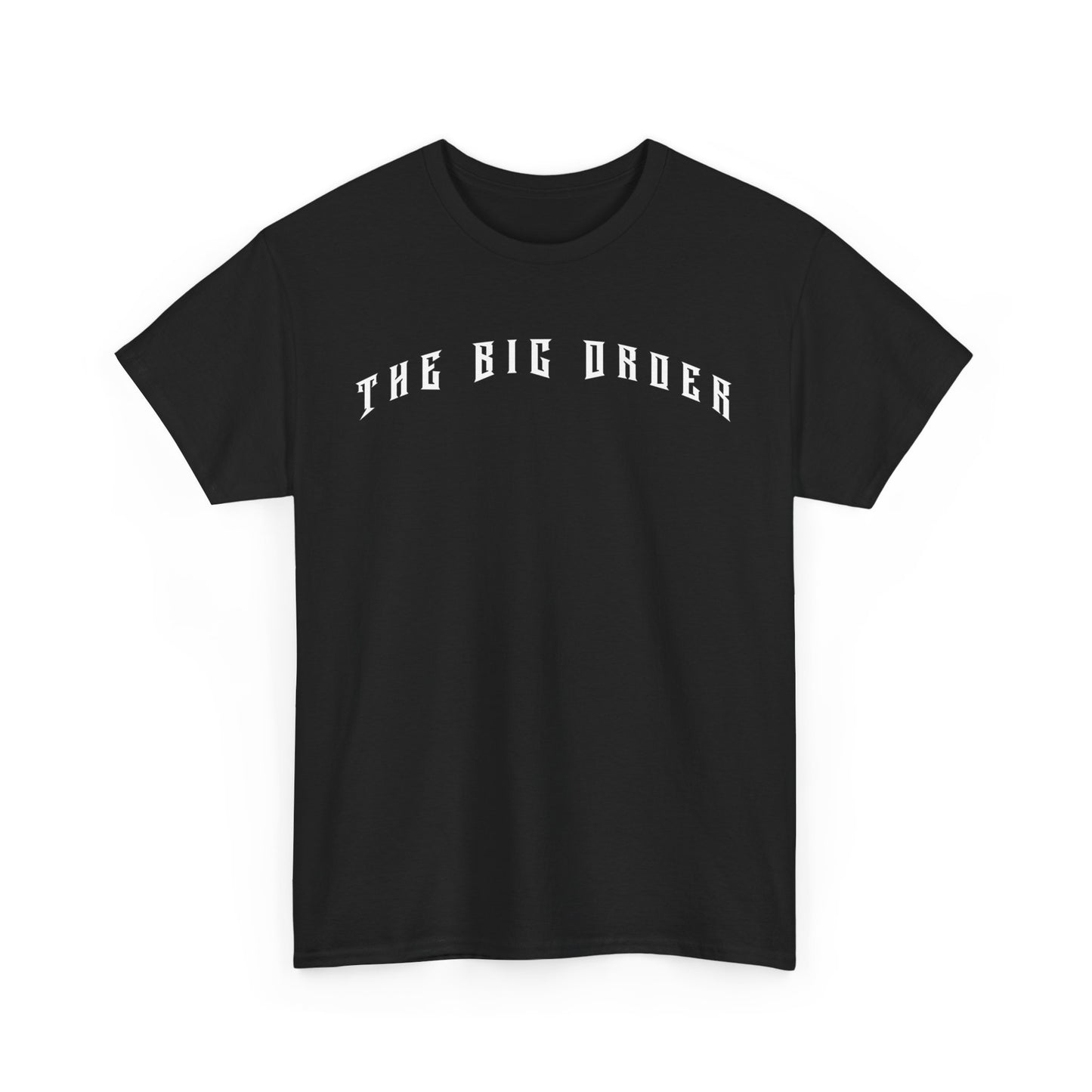 THE BIG ORDER METAL SHIRT